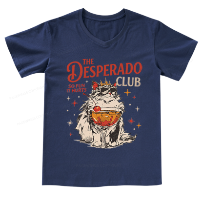 Pagewings Desperado Club V-neck T-shirt