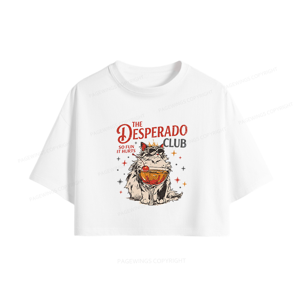 Pagewings Desperado Club Women Crop Tops