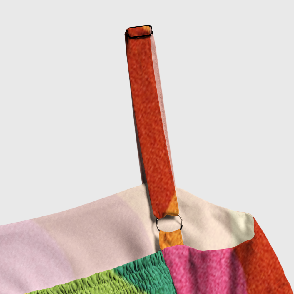 Pagewings Rainbow Wave Maxi Dress