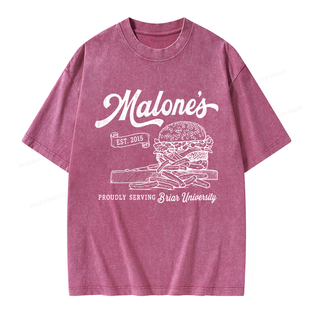 Pagewings Hockey Romance Unisex Washed T-shirt