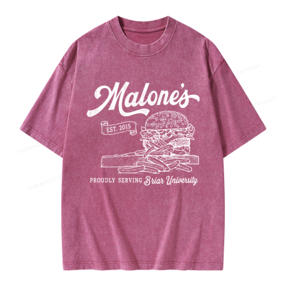 Pagewings Hockey Romance Unisex Washed T-shirt
