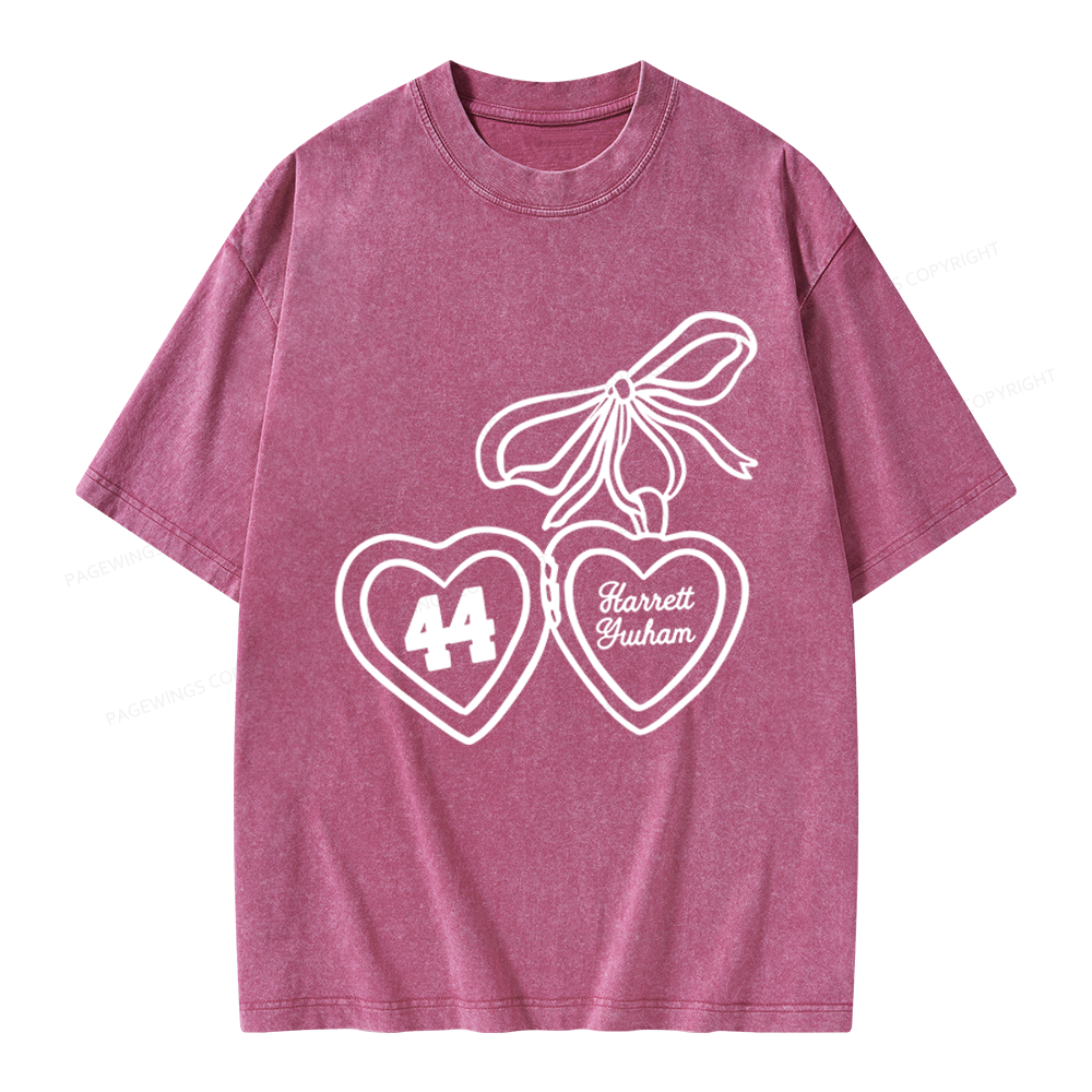 Pagewings Hockey Romance Unisex Washed T-shirt