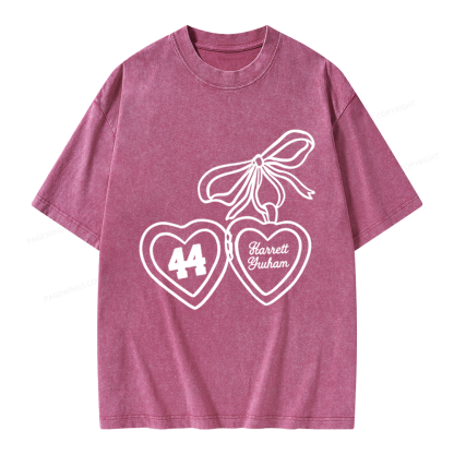 Pagewings Hockey Romance Unisex Washed T-shirt