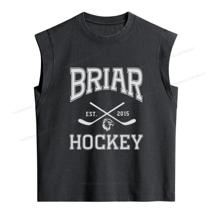 Pagewings Hockey Romance Women's Washed Tank Top