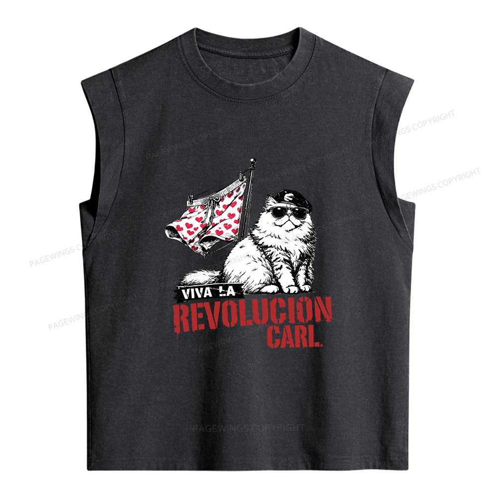Pagewings Sci-Fi Novel Lover Women's Washed Tank Top
