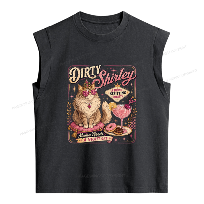 Pagewings Sci-Fi Novel Lover Women's Washed Tank Top