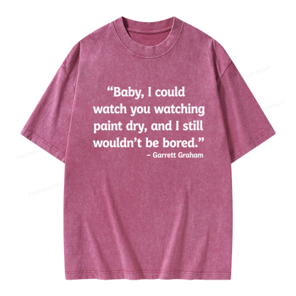 Pagewings Hockey Romance Unisex Washed T-shirt
