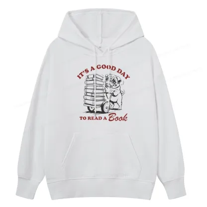Pagewings Its A Good Day To Read A Book Unisex Classic Hoodie