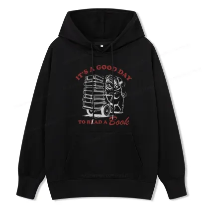 Pagewings Its A Good Day To Read A Book Unisex Classic Hoodie