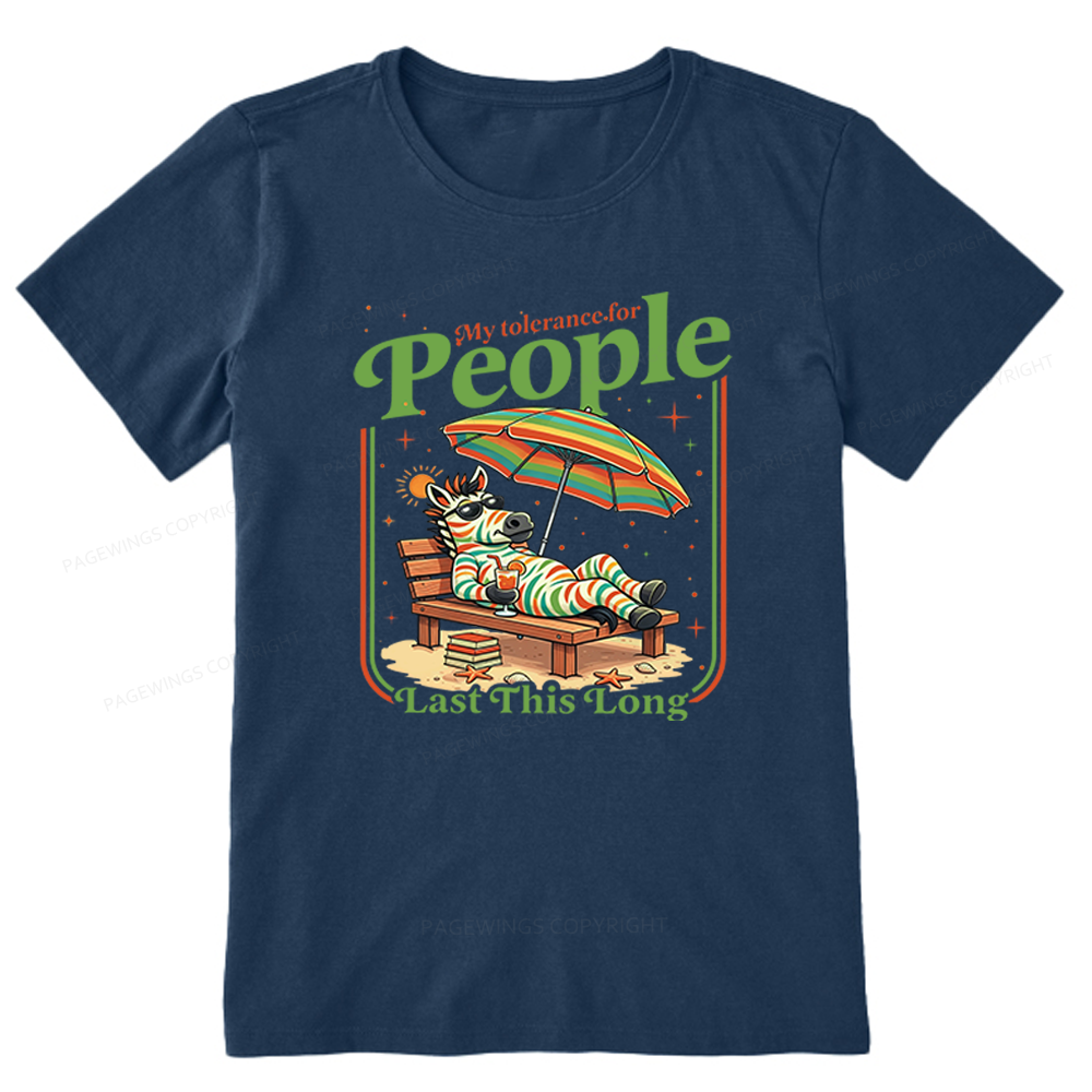 Pagewings Funny Zebra Unisex Classic T-shirt