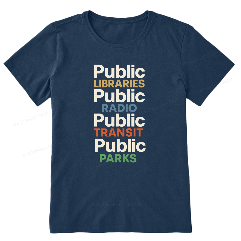 Pagewings Public Libraries Unisex Classic T-shirt