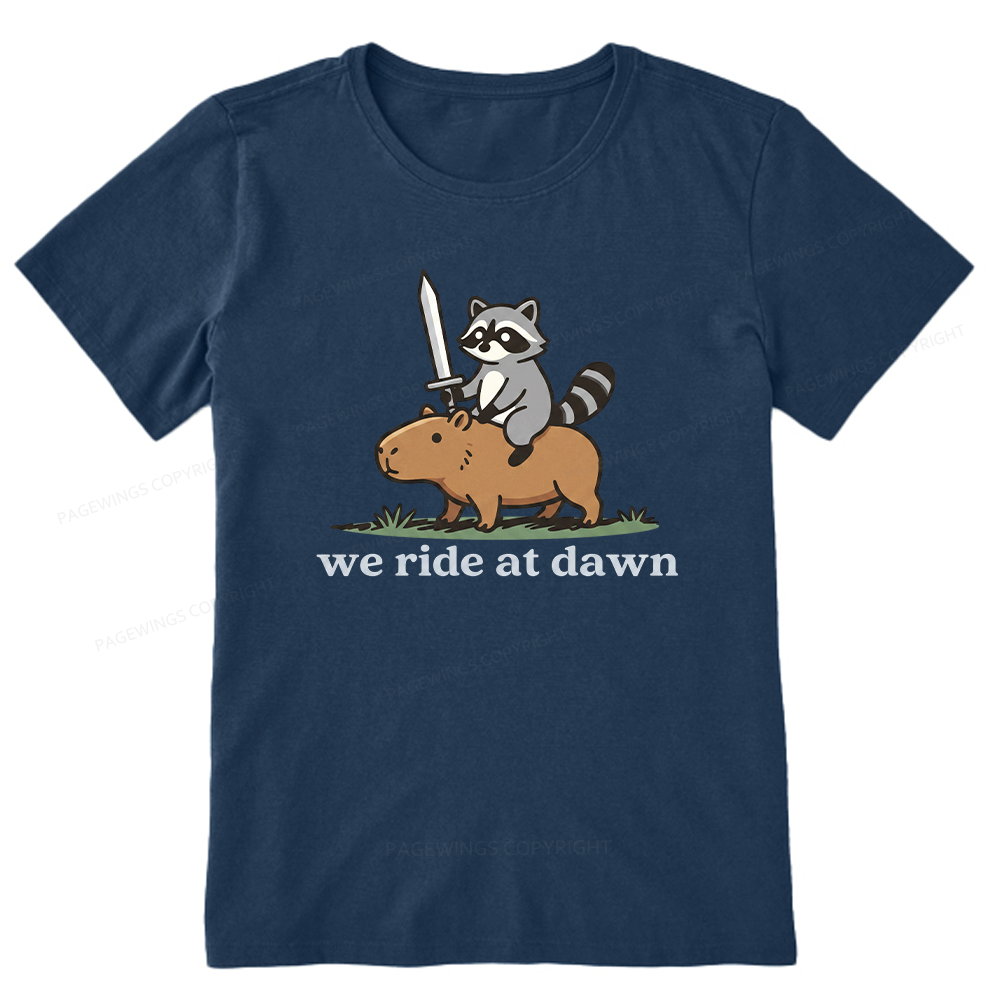Pagewings We Read At Dawn Unisex Classic T-shirt