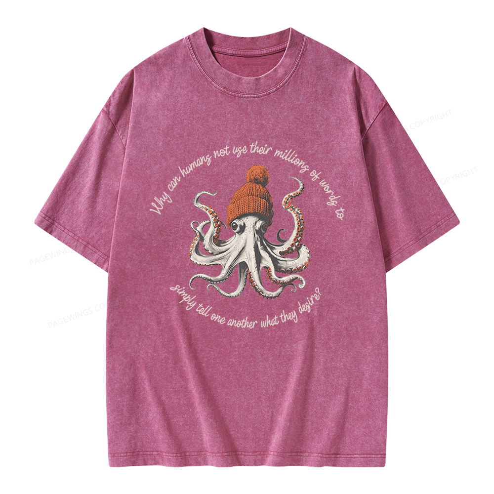 Pagewings Fantasy Book Lovers Unisex Washed T-shirt