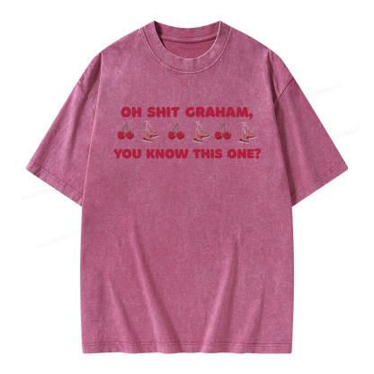 Pagewings Hockey Romance Unisex Washed T-shirt
