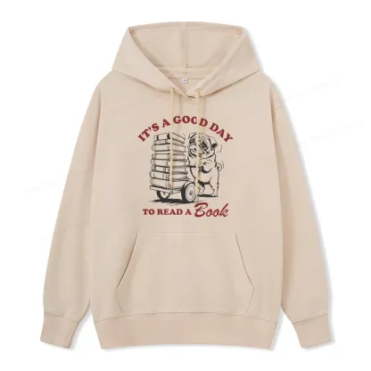 Pagewings Its A Good Day To Read A Book Unisex Classic Hoodie