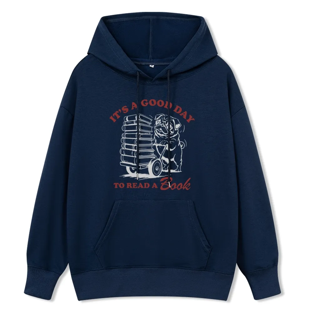 Pagewings Its A Good Day To Read A Book Unisex Classic Hoodie