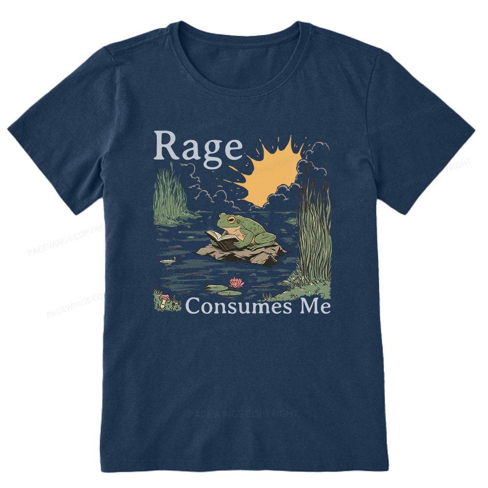 Pagewings Rage Consumes Me Unisex Classic T-shirt