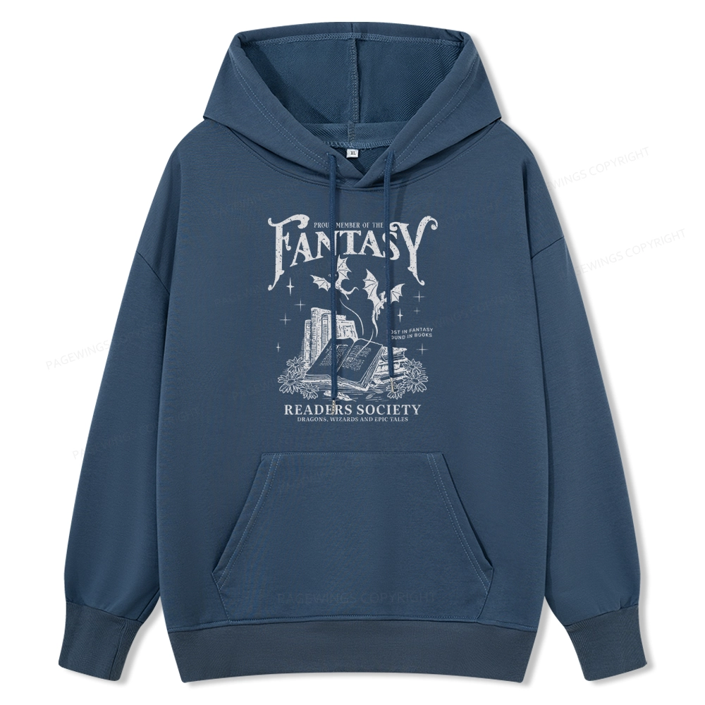 Pagewings Fantasy Readers Society Unisex Classic Hoodie