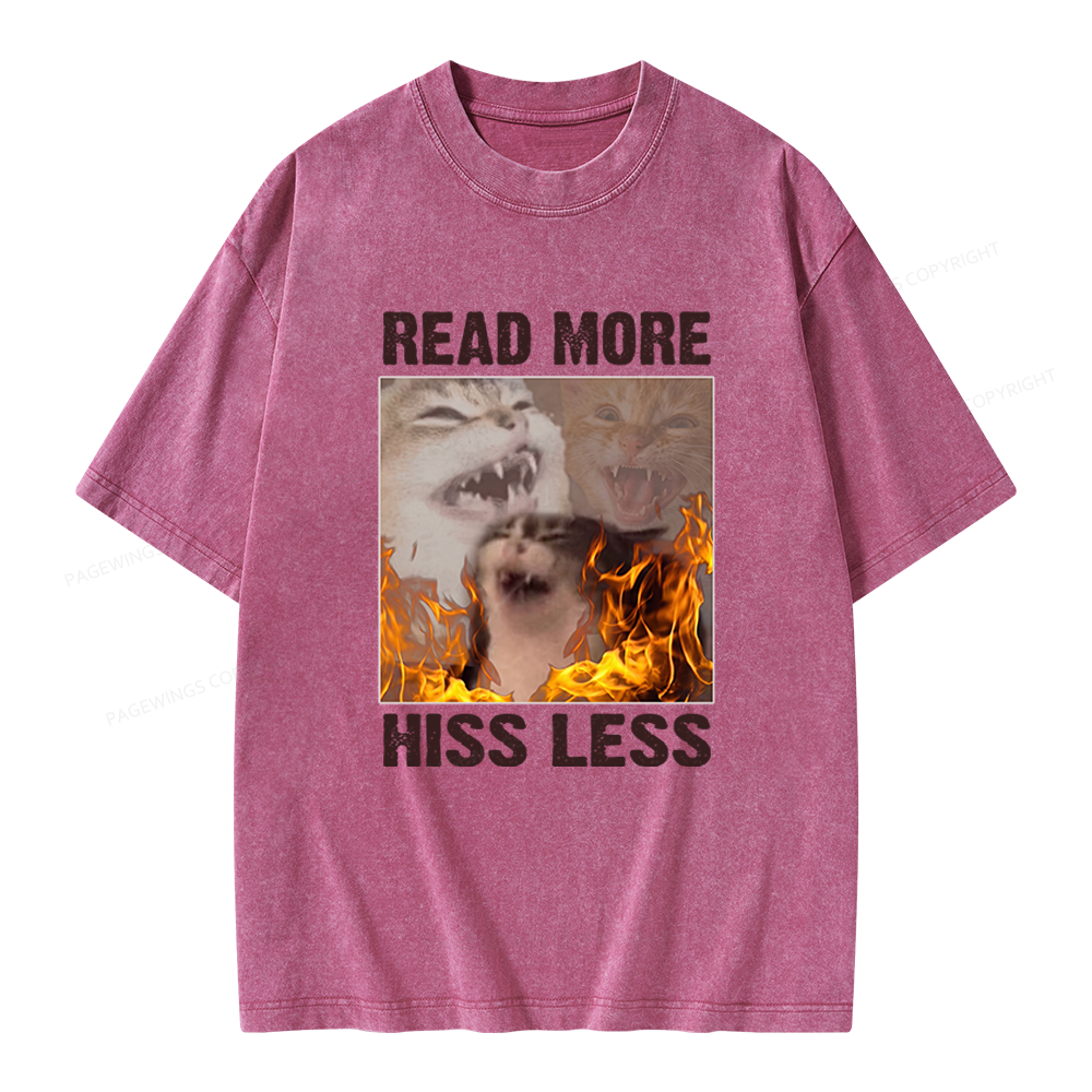 Pagewings Read More Unisex Washed T-shirt