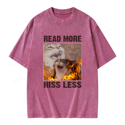 Pagewings Read More Unisex Washed T-shirt