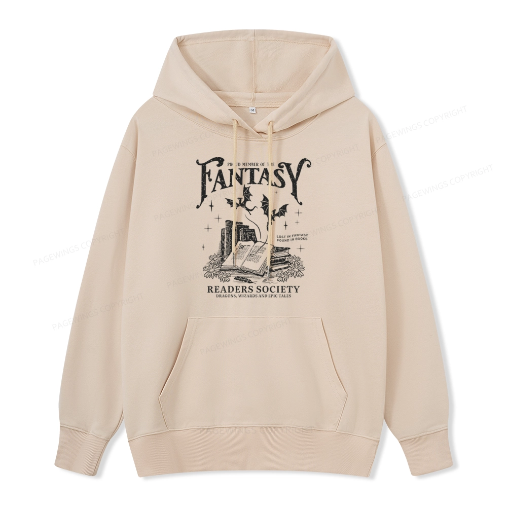 Pagewings Fantasy Readers Society Unisex Classic Hoodie