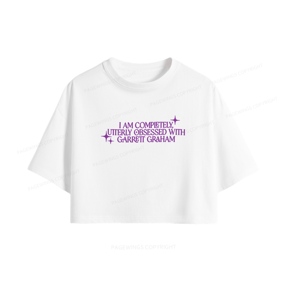 Pagewings Hockey Romace Women Crop Tops