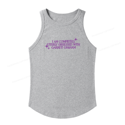 Pagewings Slim Fit Hockey Romance Women's Fitted Tank Top