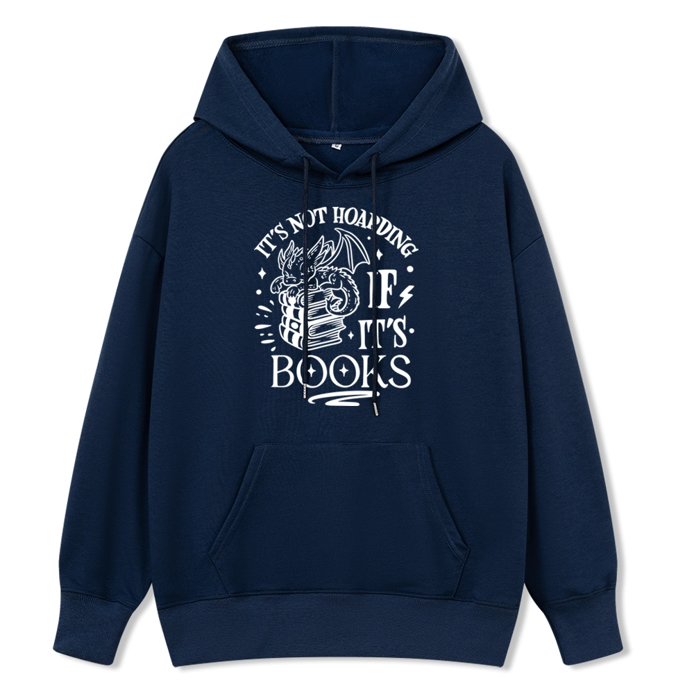 Pagewings It's Not Hoarding If It's Books Unisex Classic Hoodie