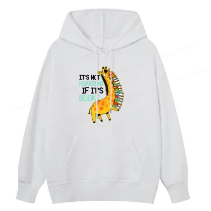 Pagewings It's Not Hoarding If It's Books Unisex Classic Hoodie