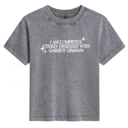 Pagewings Hockey Romace Women's Washed T-shirt