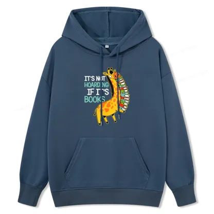Pagewings It's Not Hoarding If It's Books Unisex Classic Hoodie