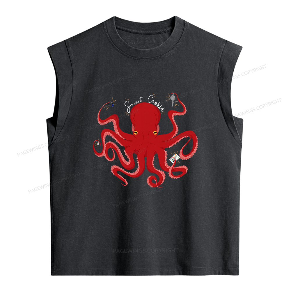 Pagewings Fantasy Book Lovers Women's Washed Tank Top