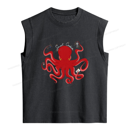 Pagewings Fantasy Book Lovers Women's Washed Tank Top