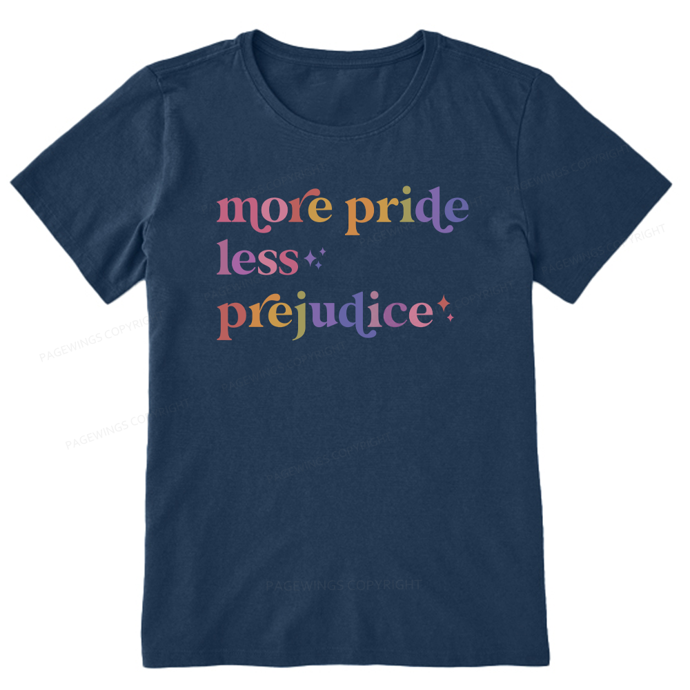 Pagewings More Pride Less Prejudice Unisex Classic T-shirt
