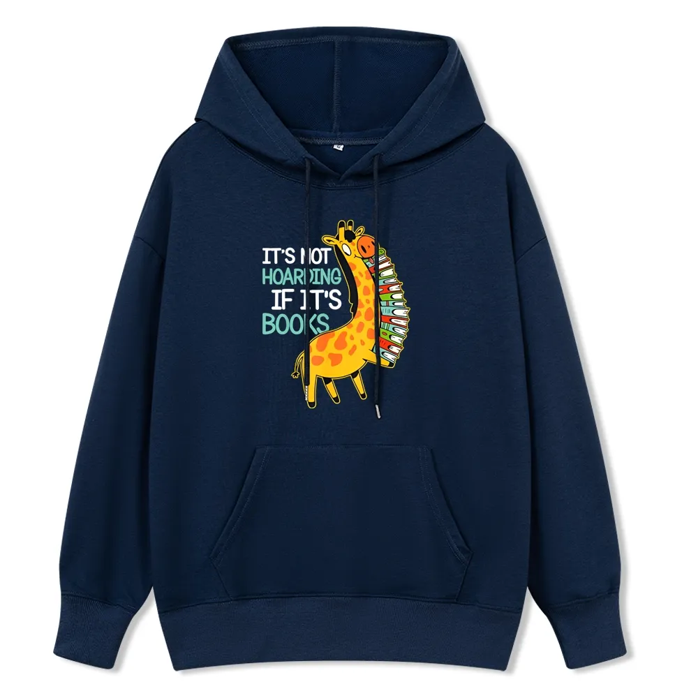 Pagewings It's Not Hoarding If It's Books Unisex Classic Hoodie