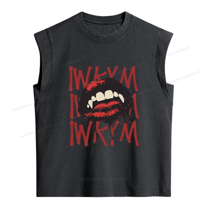Pagewings IWKYM Women's Washed Tank Top