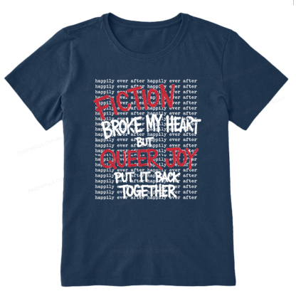 Pagewings Fiction Broke My Heart Unisex Classic T-shirt