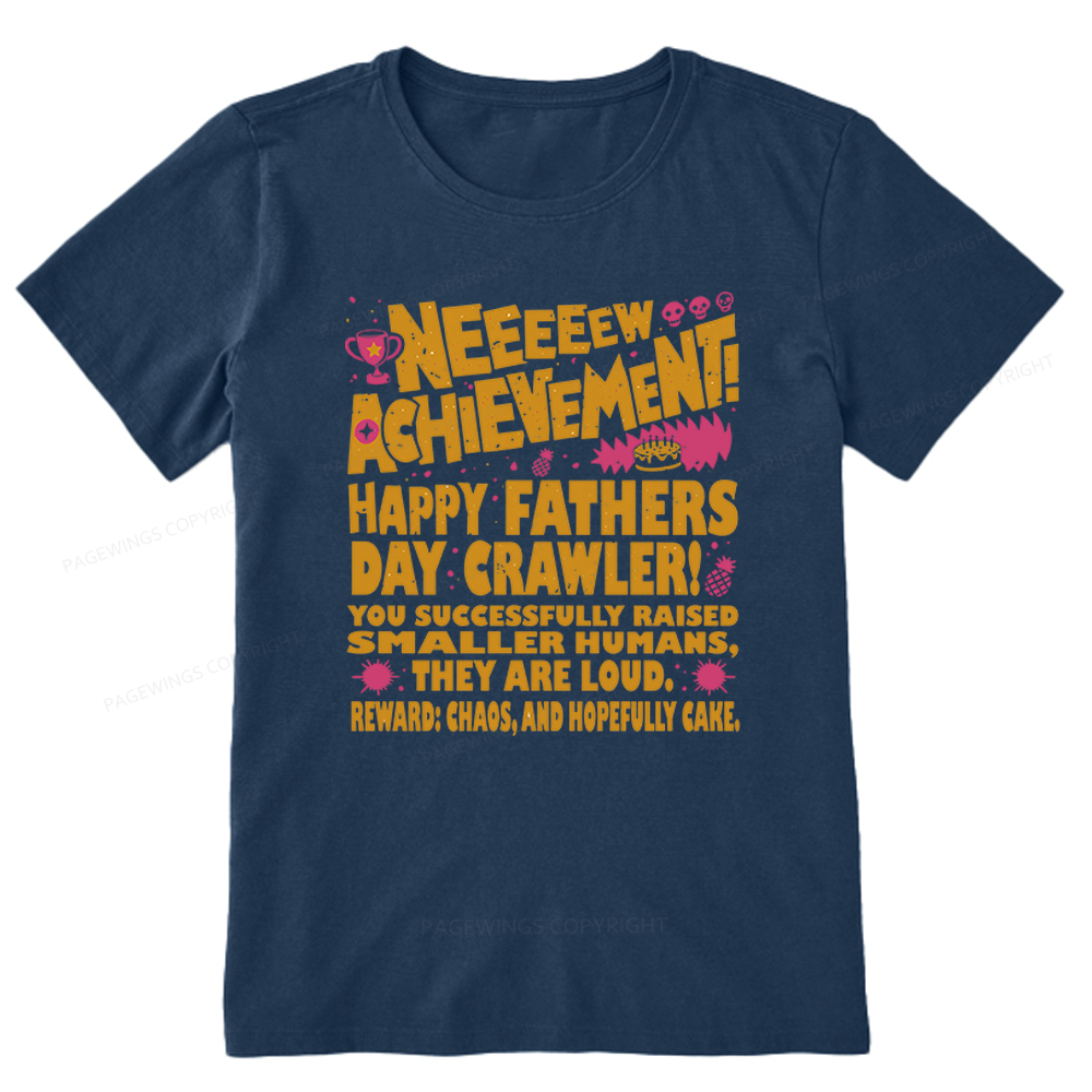 Pagewings Dad Achievement Unisex Classic T-shirt