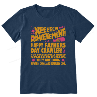 Pagewings Dad Achievement Unisex Classic T-shirt
