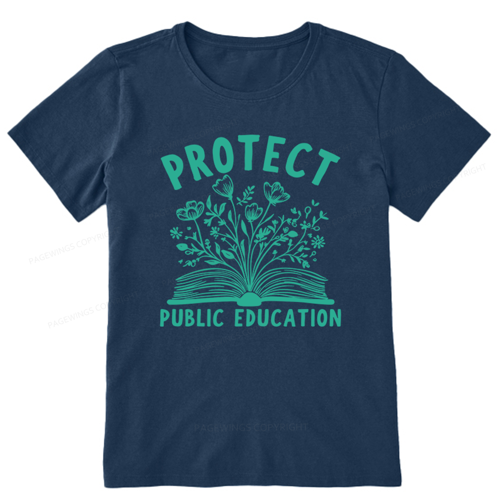 Pagewings Protect Public Schools Unisex Classic T-shirt