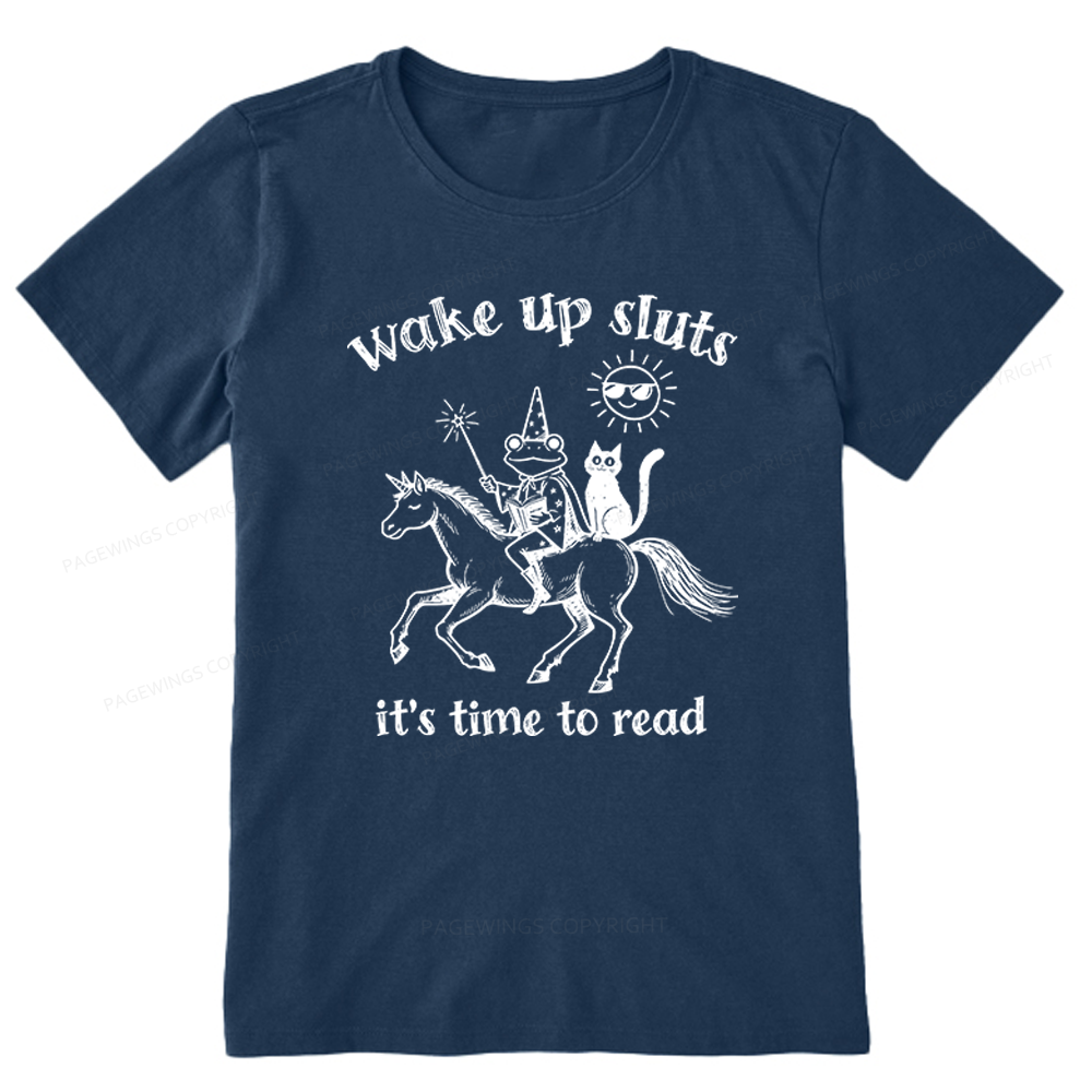 Pagewings Wake Up Sluts Unisex Classic T-shirt