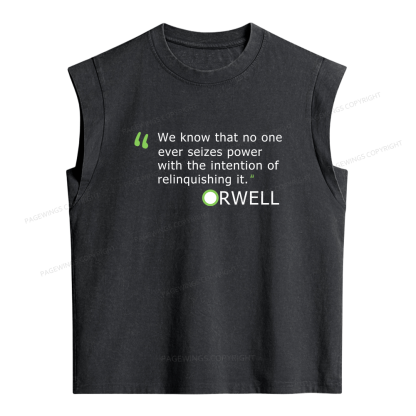 Pagewings The Intention Of Relinquishing It Women's Washed Tank Top