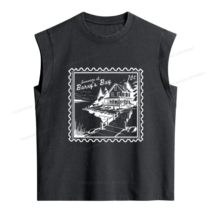 Pagewings Every Summer  Women's Washed Tank Top