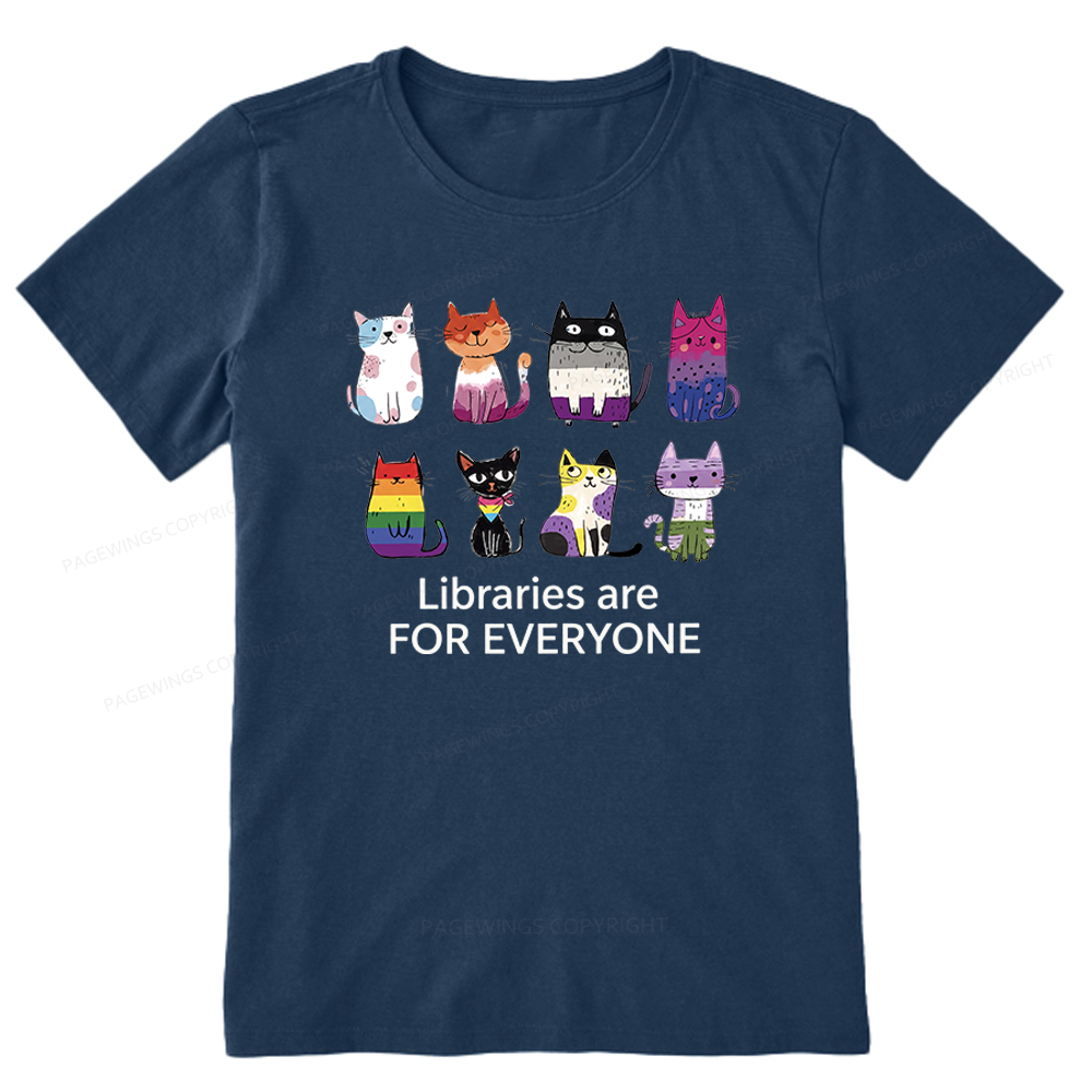 Pagewings Libraries Are For Everyone Unisex Classic T-shirt