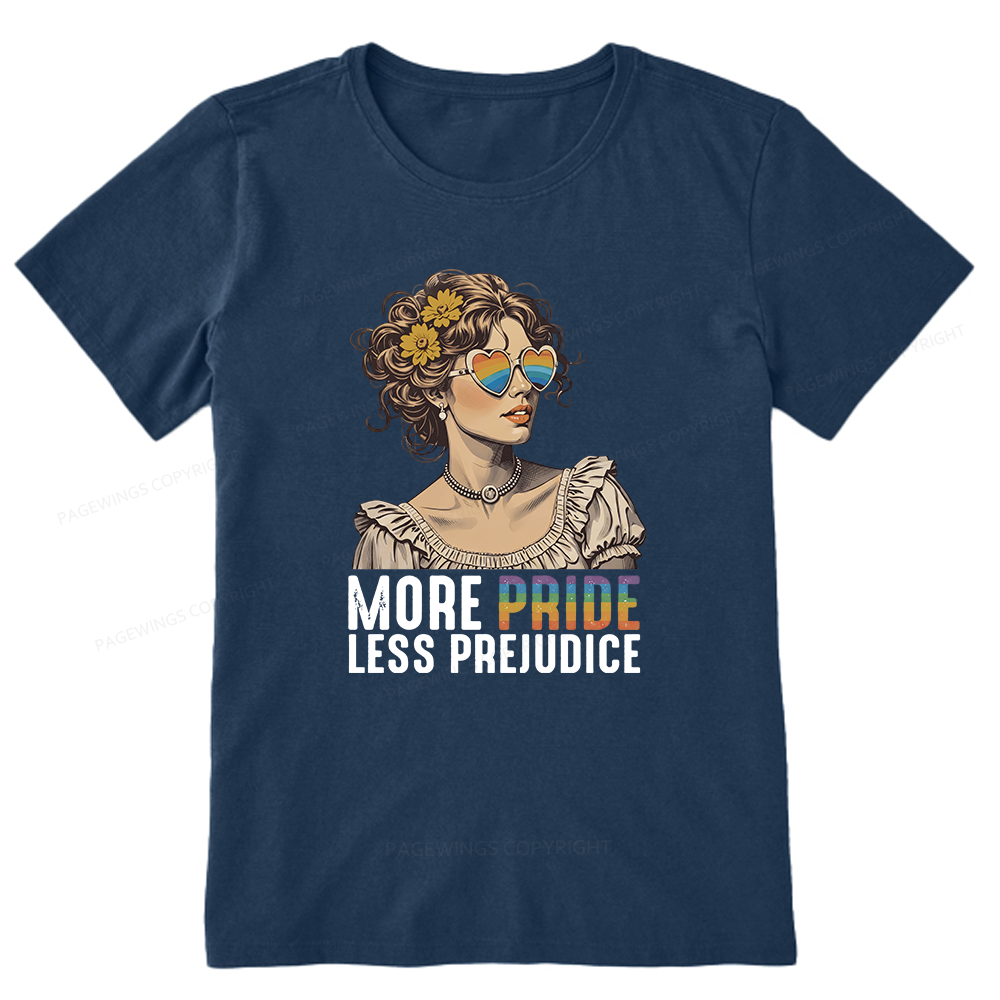 Pagewings More Pride Less Prejudice Unisex Classic T-shirt