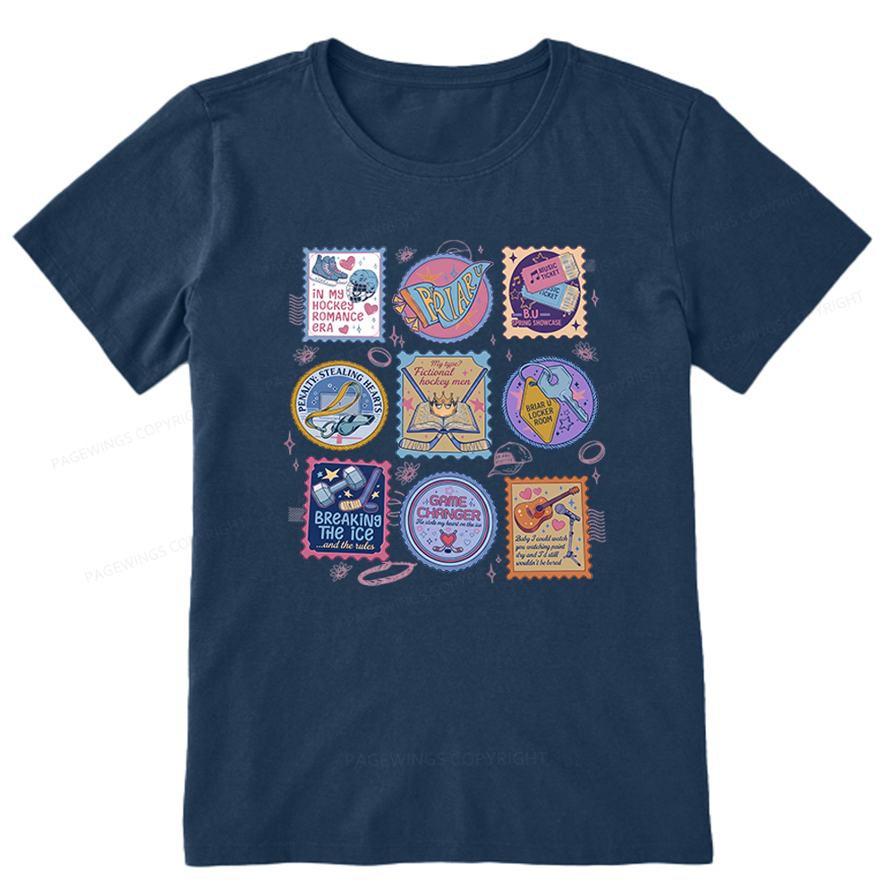 Pagewings Hockey Romace Unisex Classic T-shirt