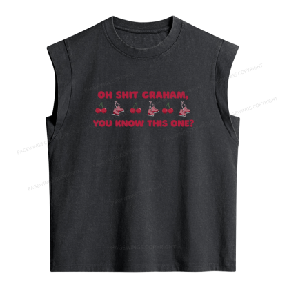 Pagewings Hockey Romance Women's Washed Tank Top