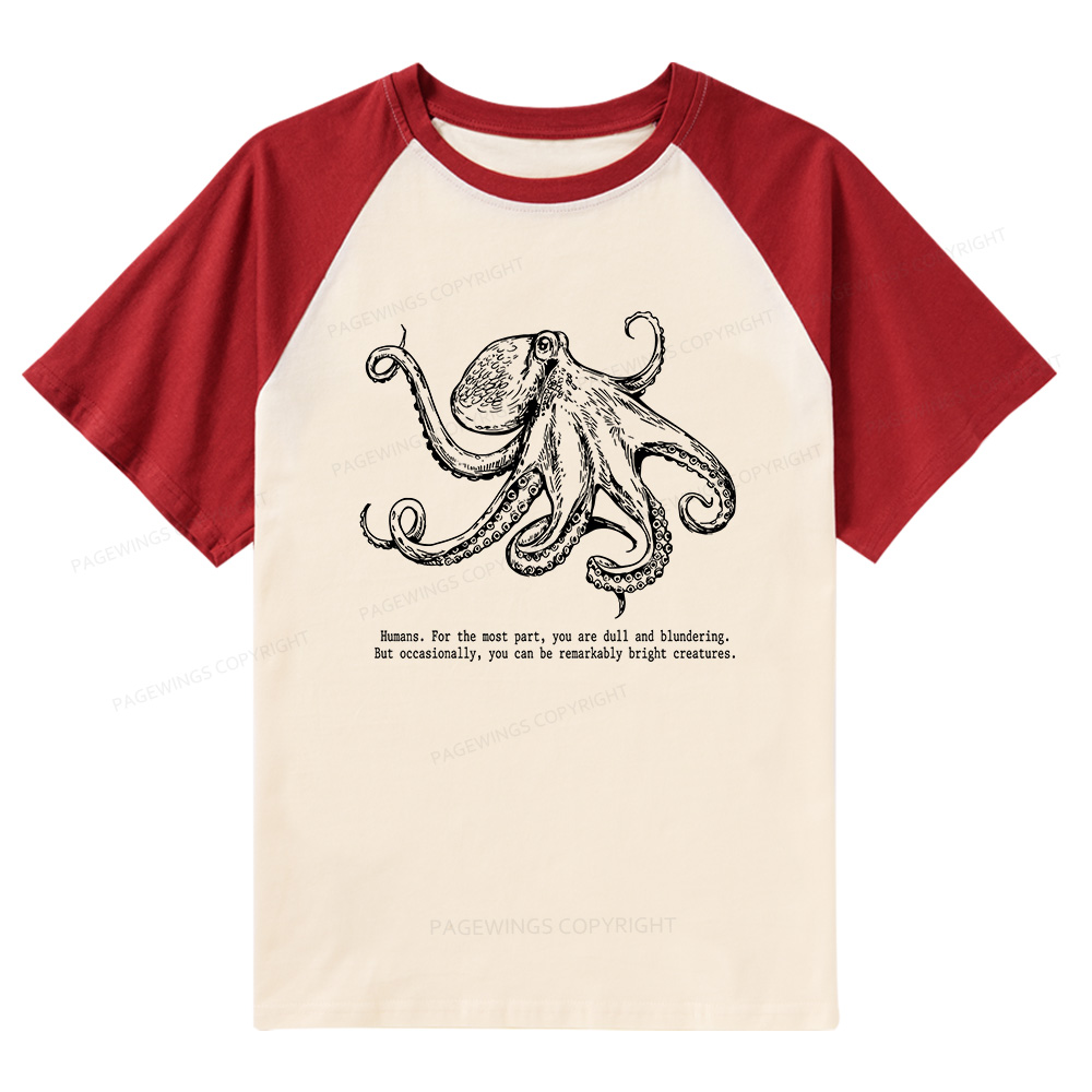 Pagewings Fantasy Book Lovers Raglan T-shirt