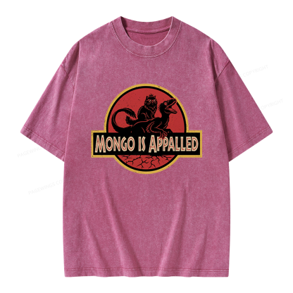 Pagewings Mongo Is Appalled Unisex Washed T-shirt