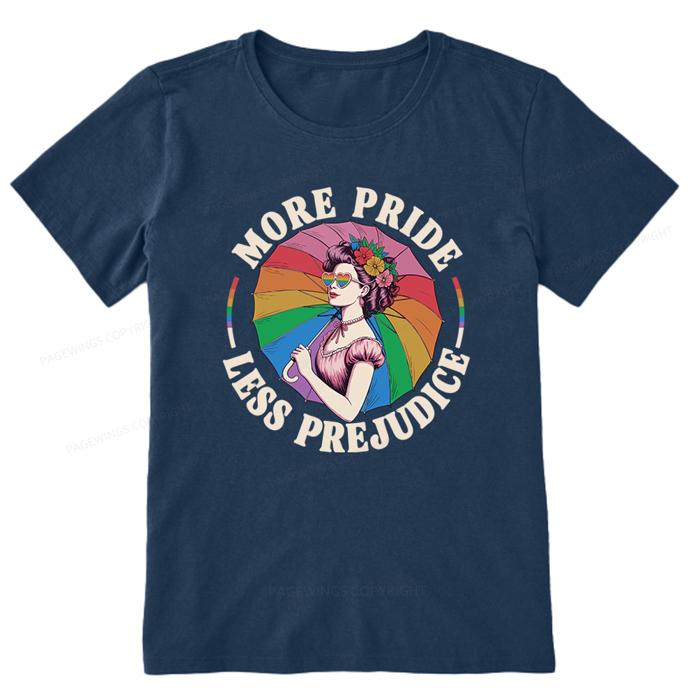 Pagewings More Pride Less Prejudice Unisex Classic T-shirt